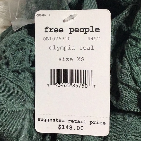 SOLD! Last one!! NWT Free People Piece of Your Heart Mini Dress - Picture 4 of 4